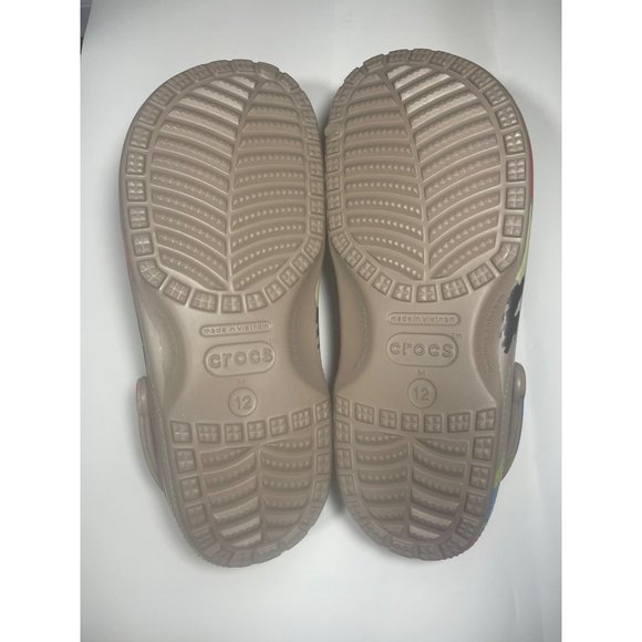 Crocs Men  Classic Clog Size 12 Brown Multicolor Aztec main image 3